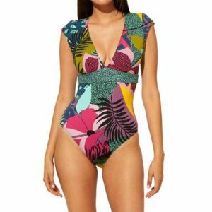BLEU ROD BEATTIE CAP SLEEVE MIO JUNGLE BOOK 1PC SWIMSUIT SZ 6 NWT!